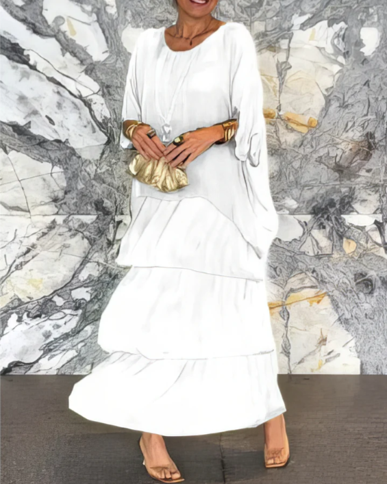 Solea™ | Robe longue et fluide avec style