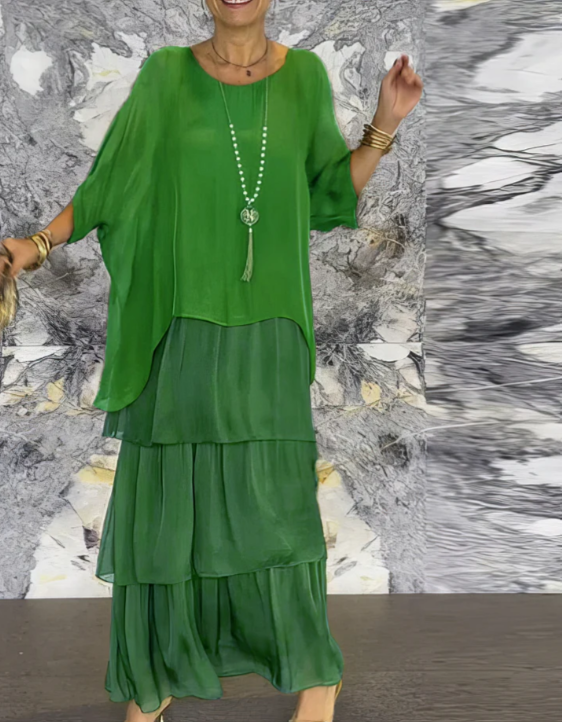 Solea™ | Robe longue et fluide avec style