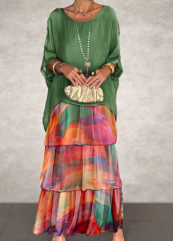 Solea™ | Robe longue et fluide avec style