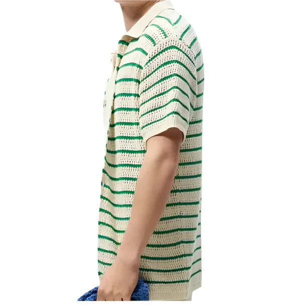Laurent™ | Marbella - Chemise boutonnée en tricot