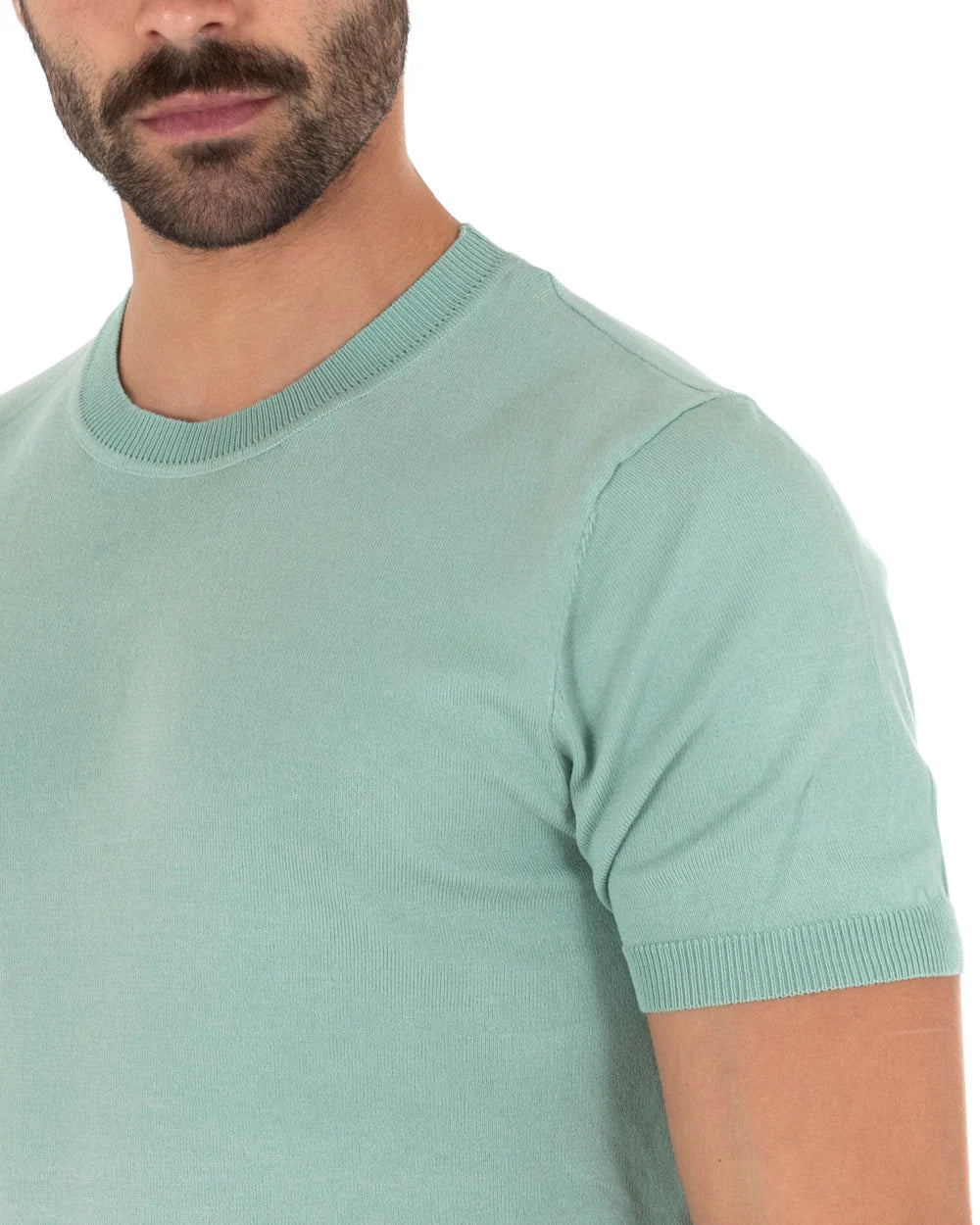 Louis | T-Shirt Homme à Manches Courtes et Col Rond