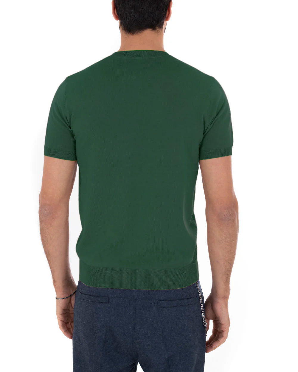 Louis | T-Shirt Homme à Manches Courtes et Col Rond