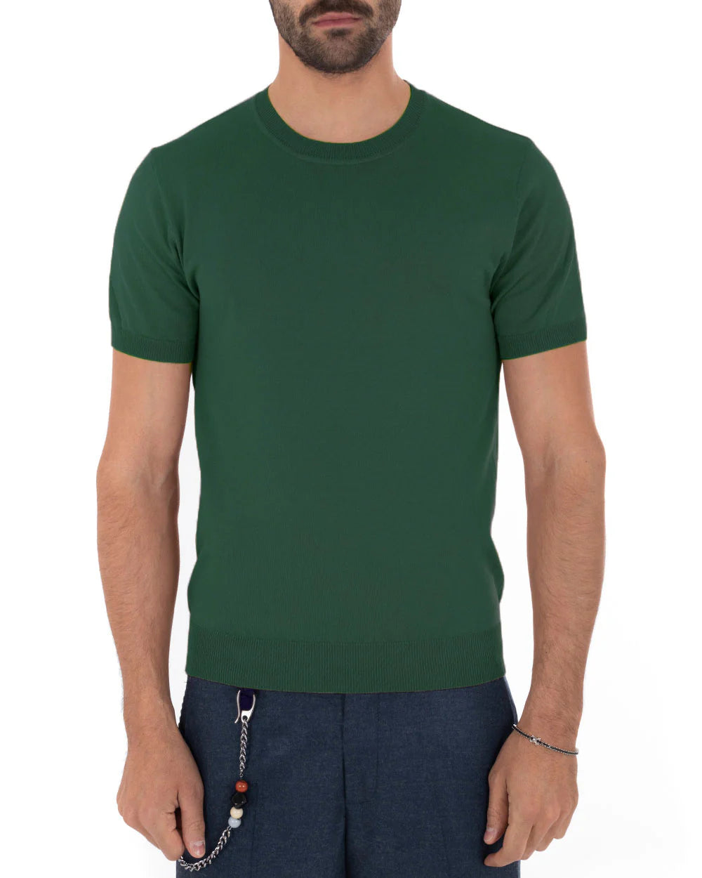Louis | T-Shirt Homme à Manches Courtes et Col Rond