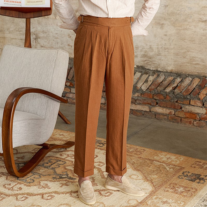London Edit™ |  Linen Gurkha Pants