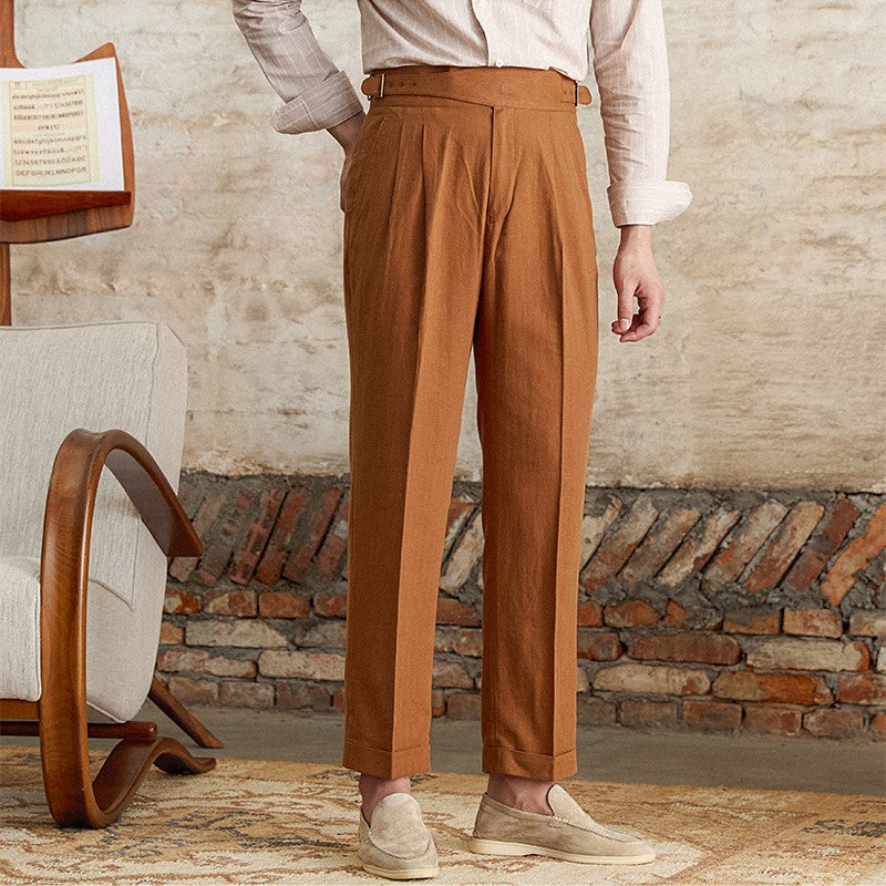 London Edit™ |  Linen Gurkha Pants