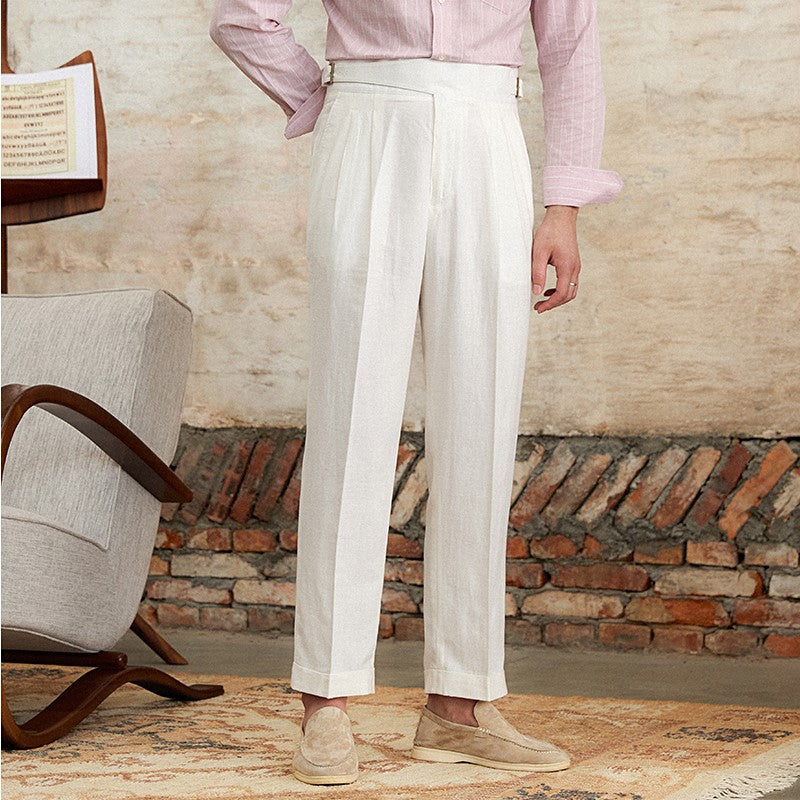 London Edit™ |  Linen Gurkha Pants