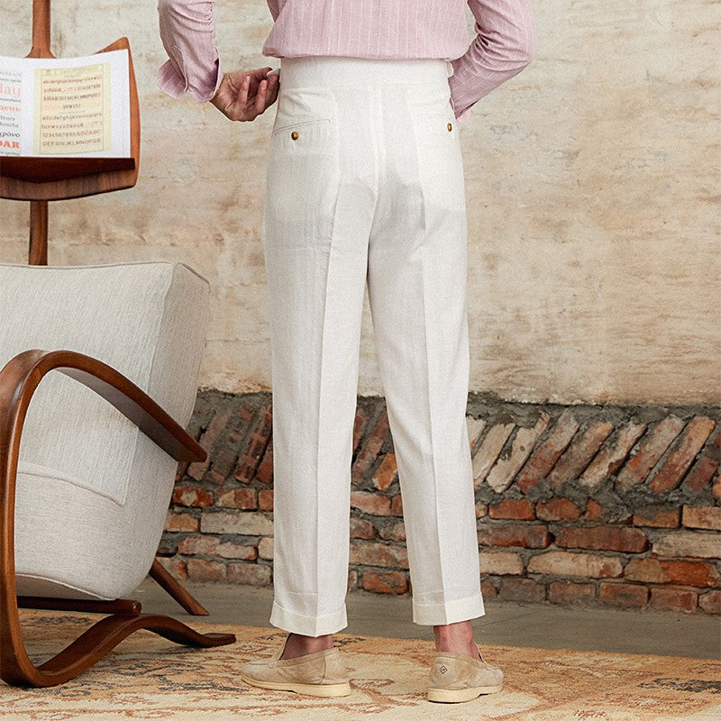 London Edit™ |  Linen Gurkha Pants