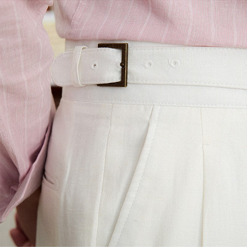 London Edit™ |  Linen Gurkha Pants