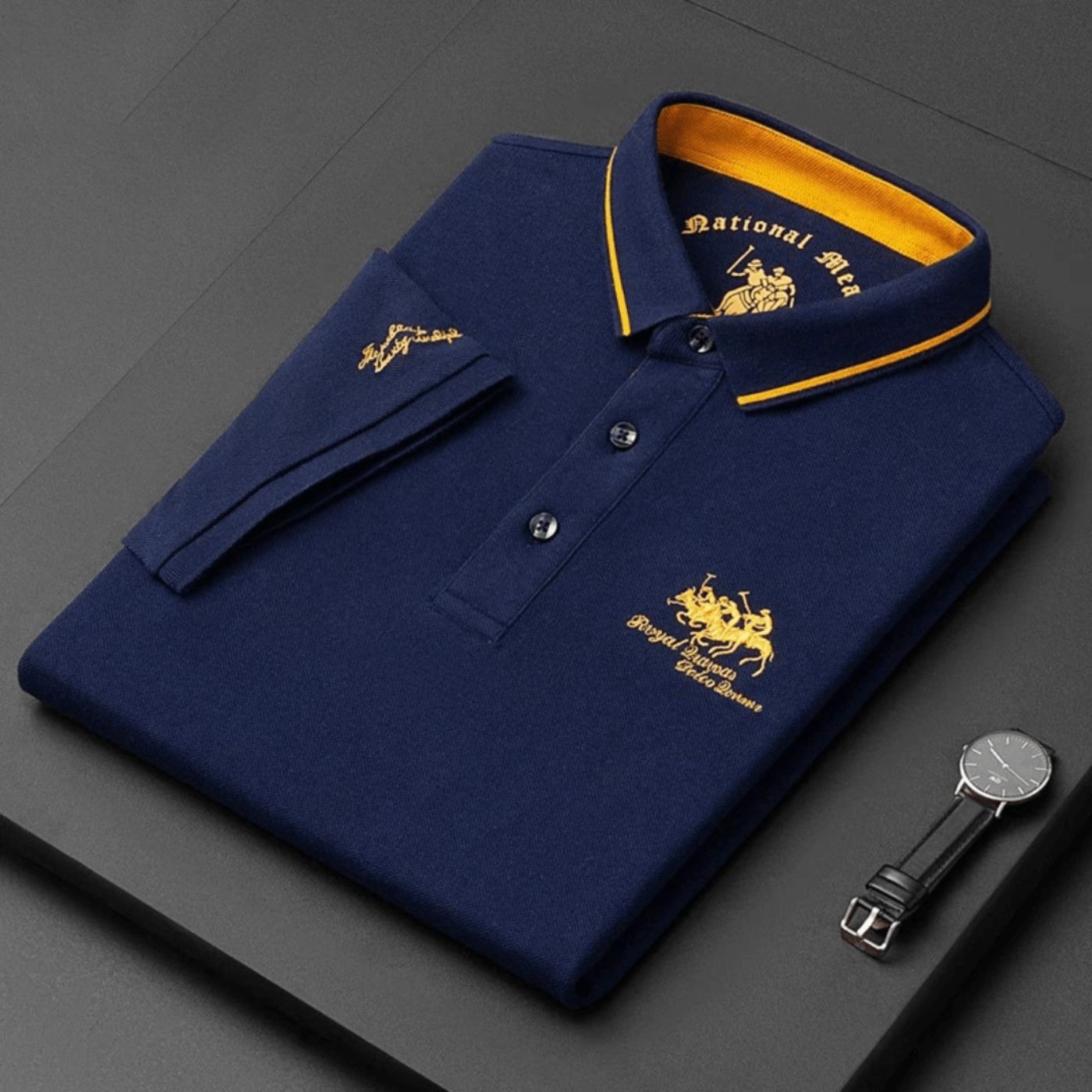 LAURENT | POLO DE LUXE POUR HOMME (1+1 OFFERT)