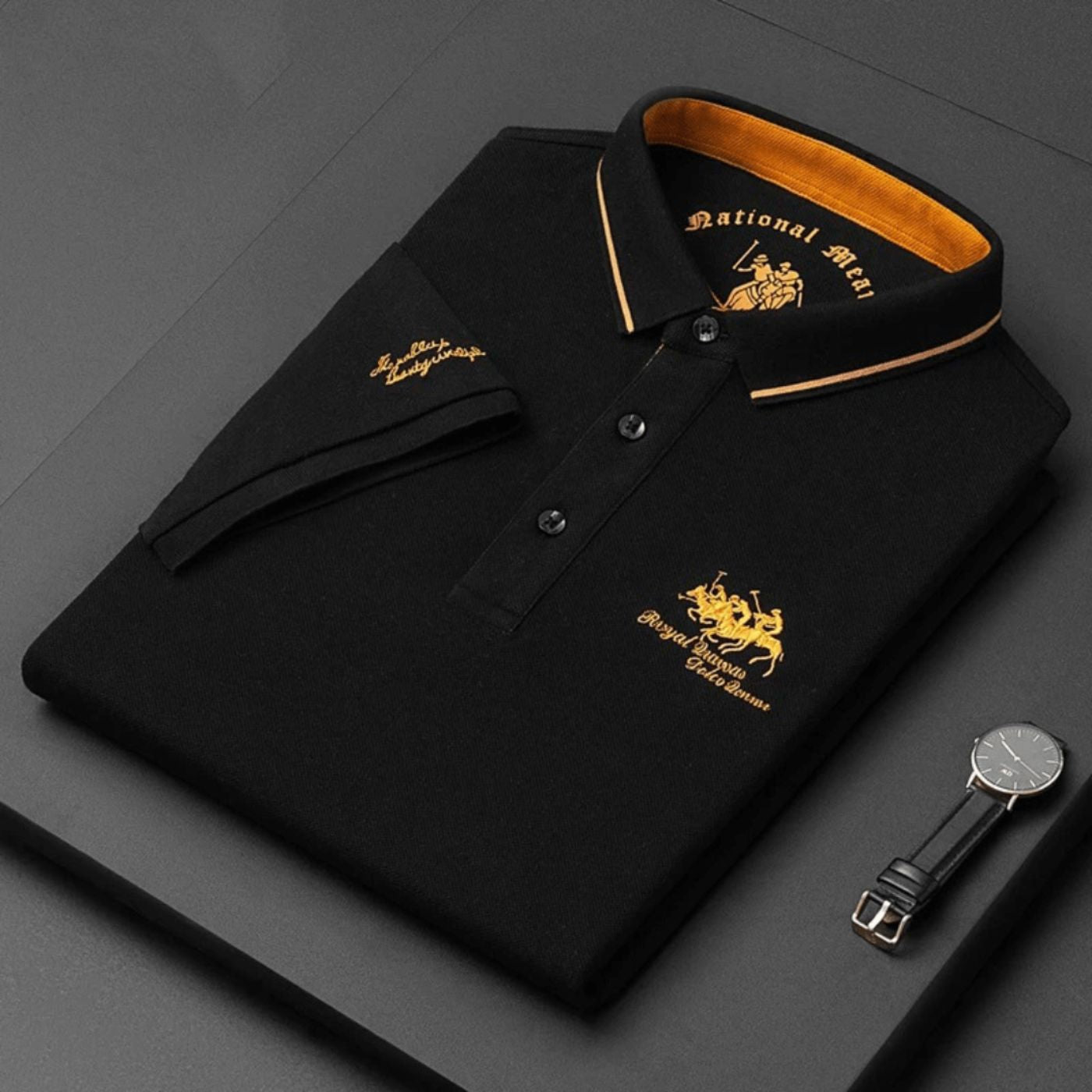 LAURENT | POLO DE LUXE POUR HOMME (1+1 OFFERT)