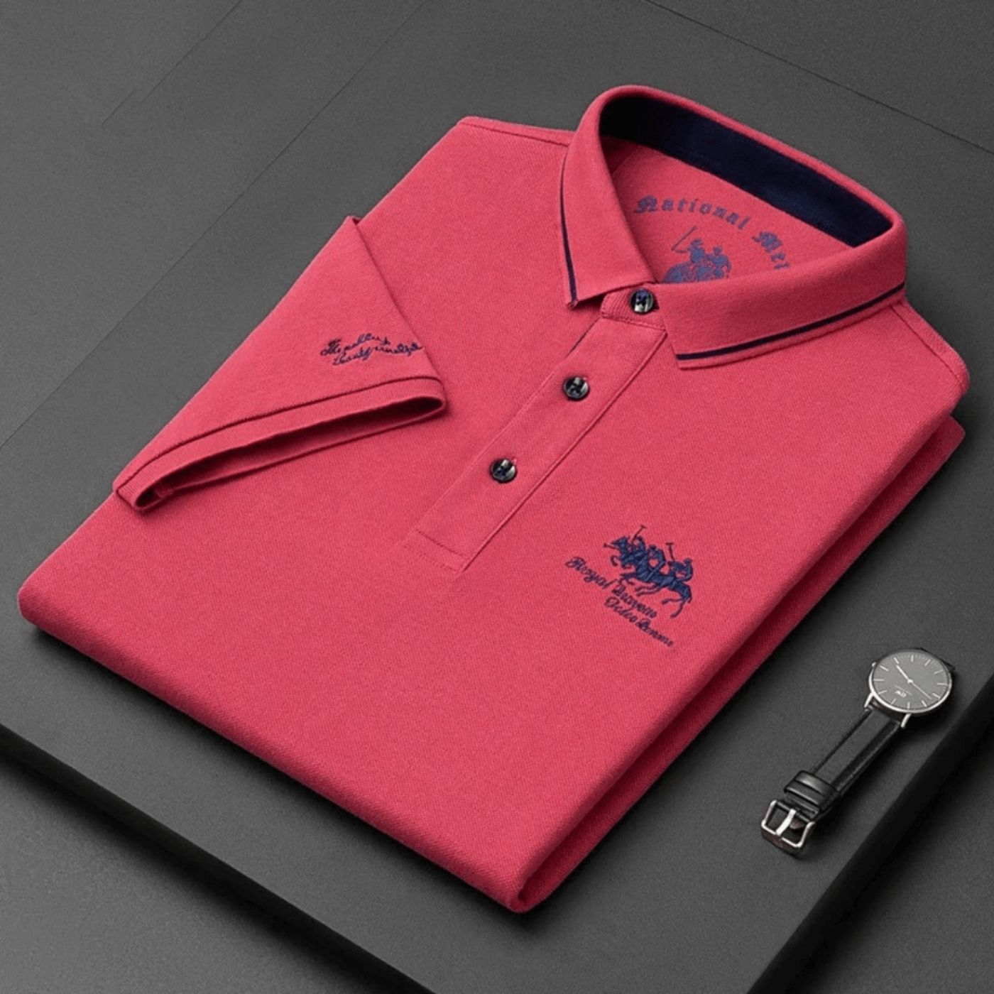 LAURENT | POLO DE LUXE POUR HOMME (1+1 OFFERT)