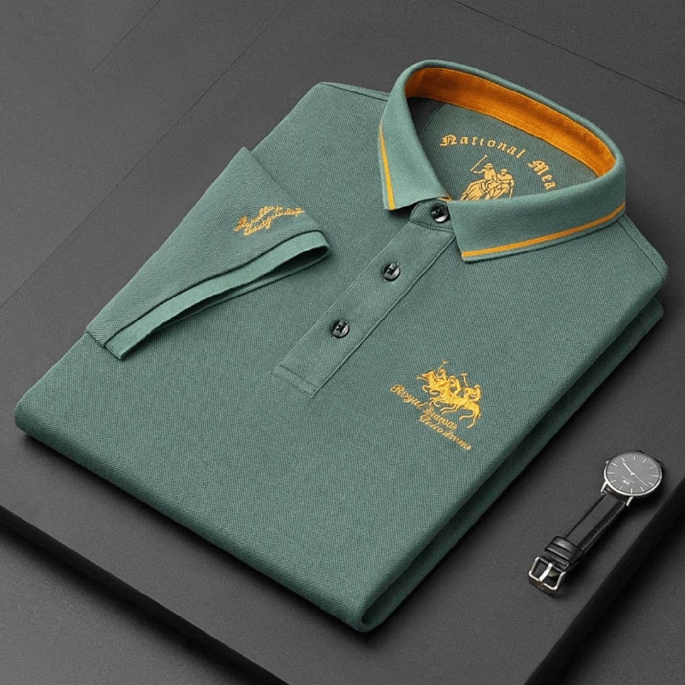LAURENT | POLO DE LUXE POUR HOMME (1+1 OFFERT)