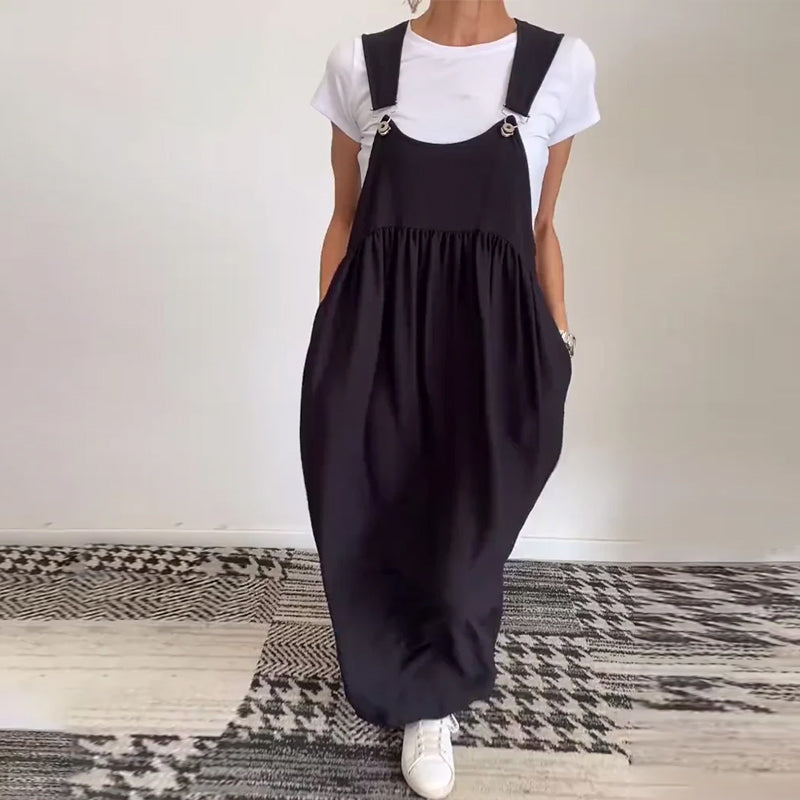 Sophie - Robe décontractée unie et fluide