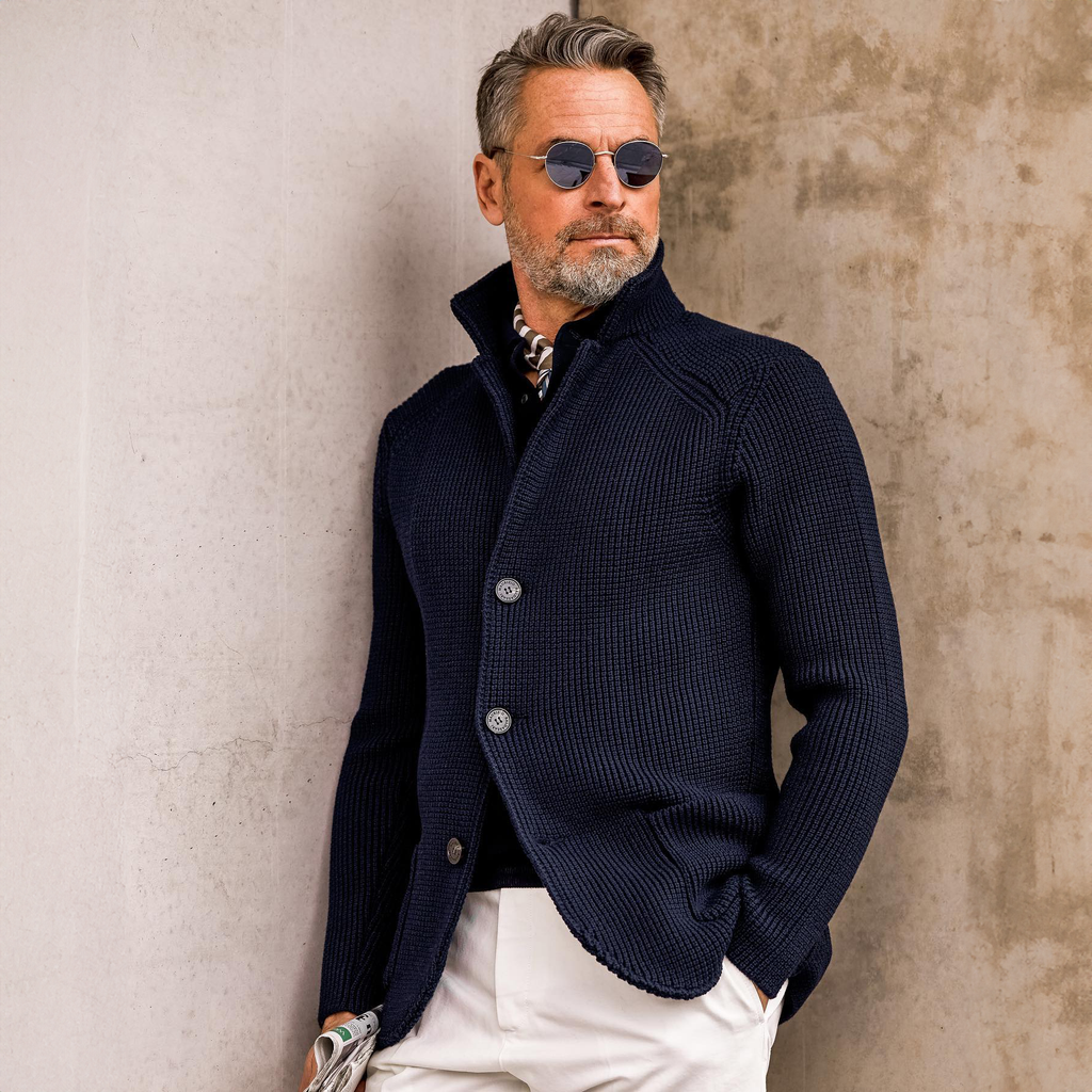 Étienne - Cardigan Classique Gentleman