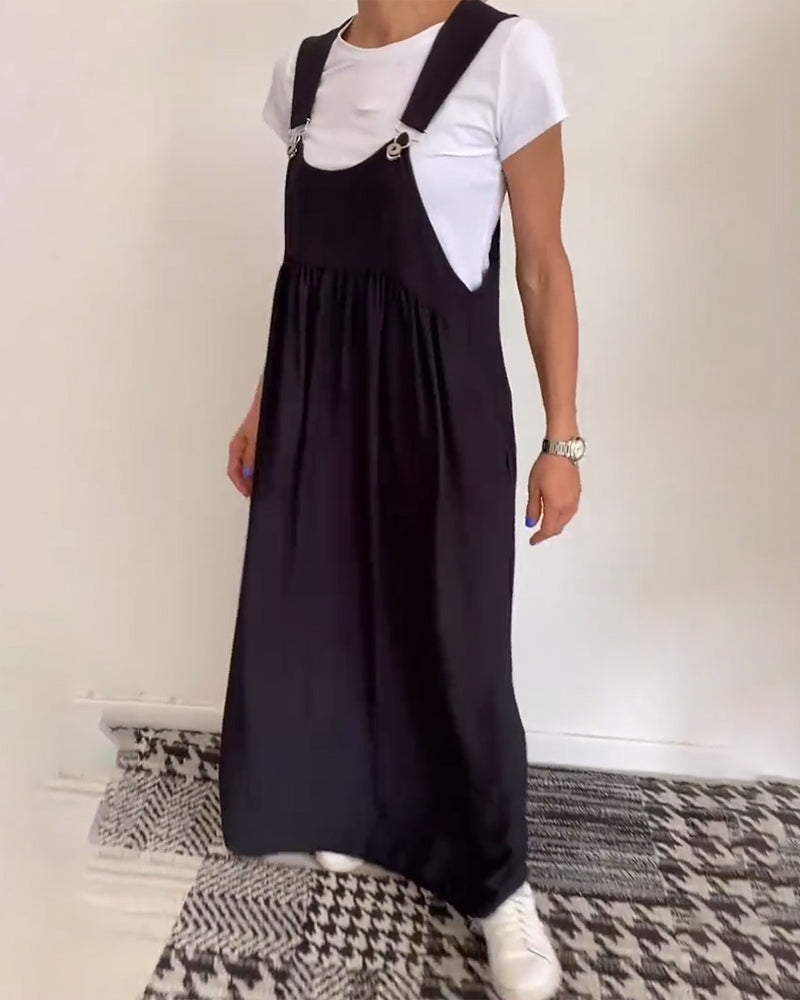 Sophie - Robe décontractée unie et fluide