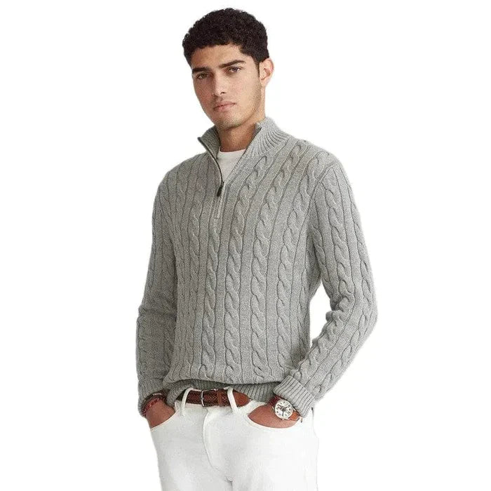 Laurent™ | Pull Verbier demi-zippé