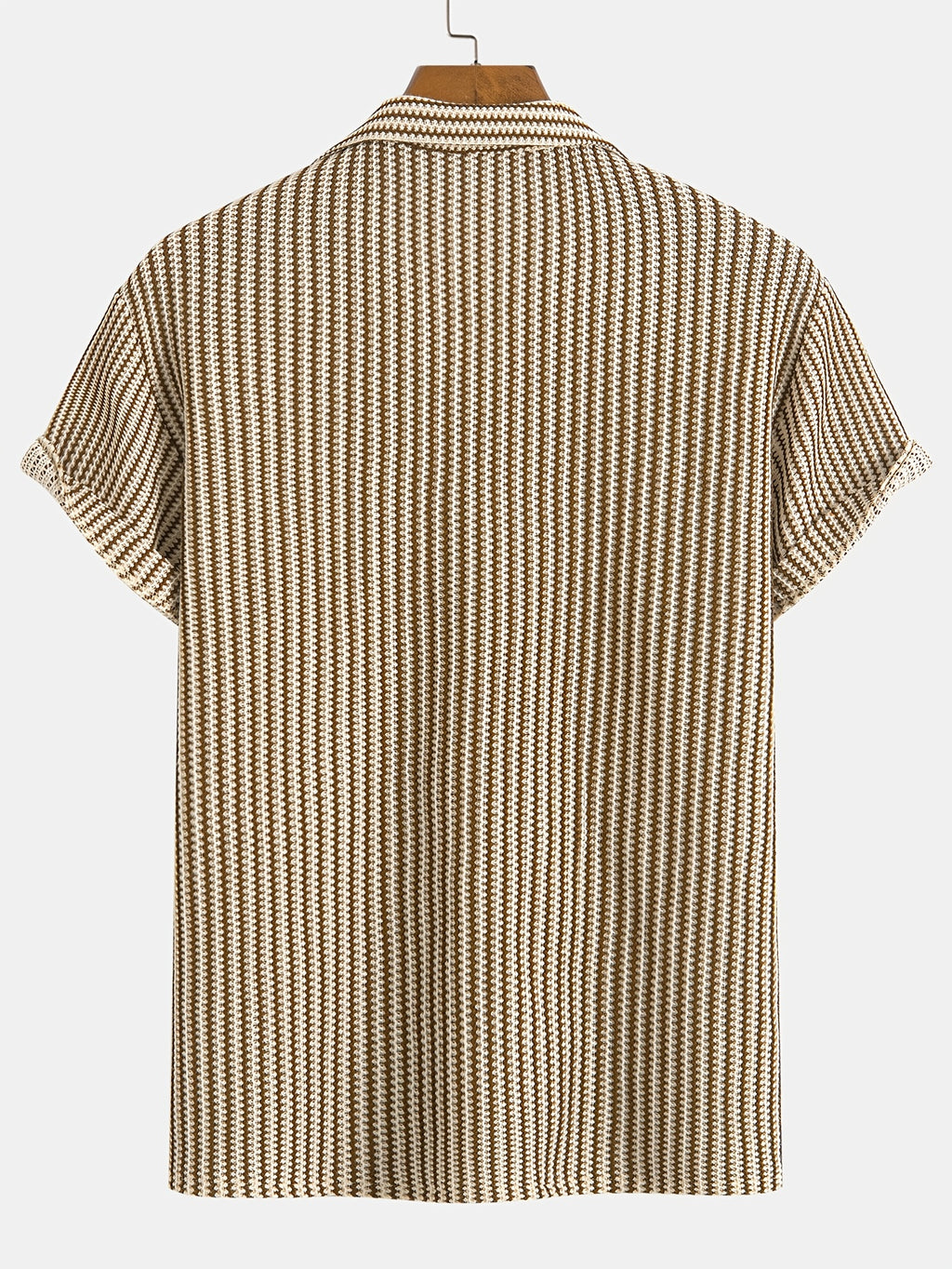 Laurent™ | Chemise Rayée Vintage Texturée