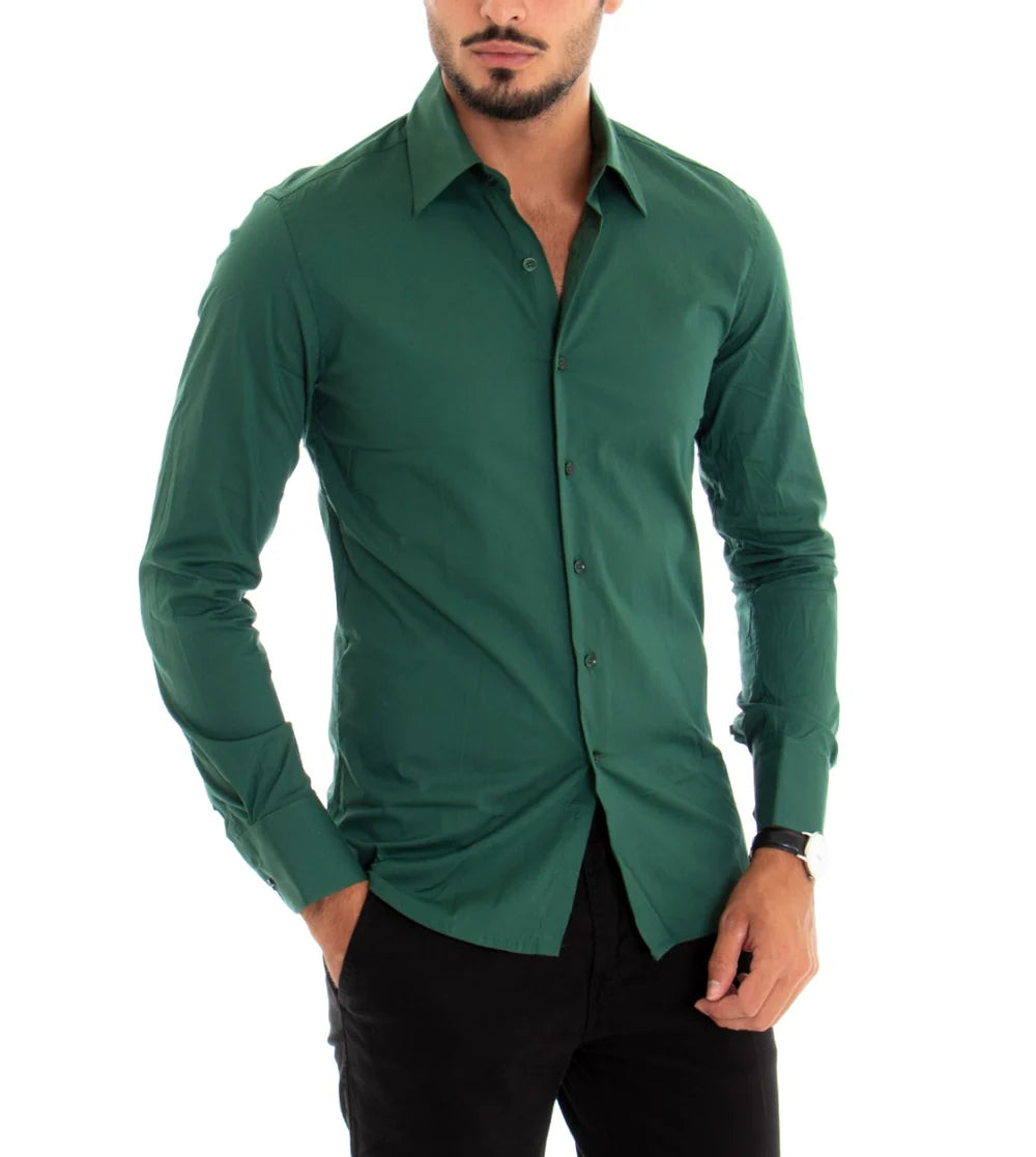 Théodore | Chemise Homme Slim Fit en Coton Classique