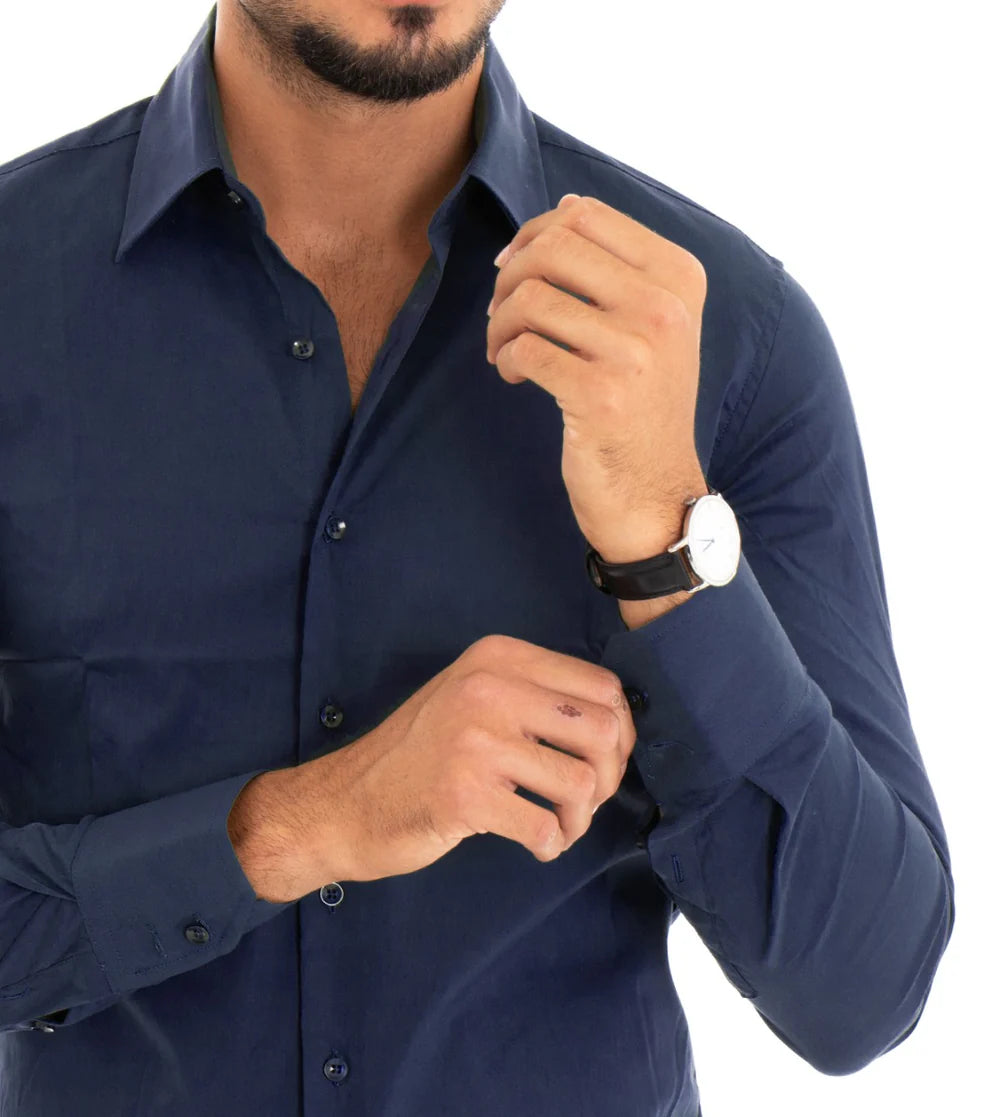 Théodore | Chemise Homme Slim Fit en Coton Classique