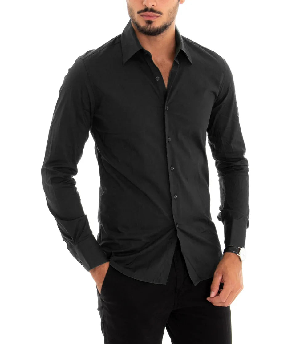 Théodore | Chemise Homme Slim Fit en Coton Classique