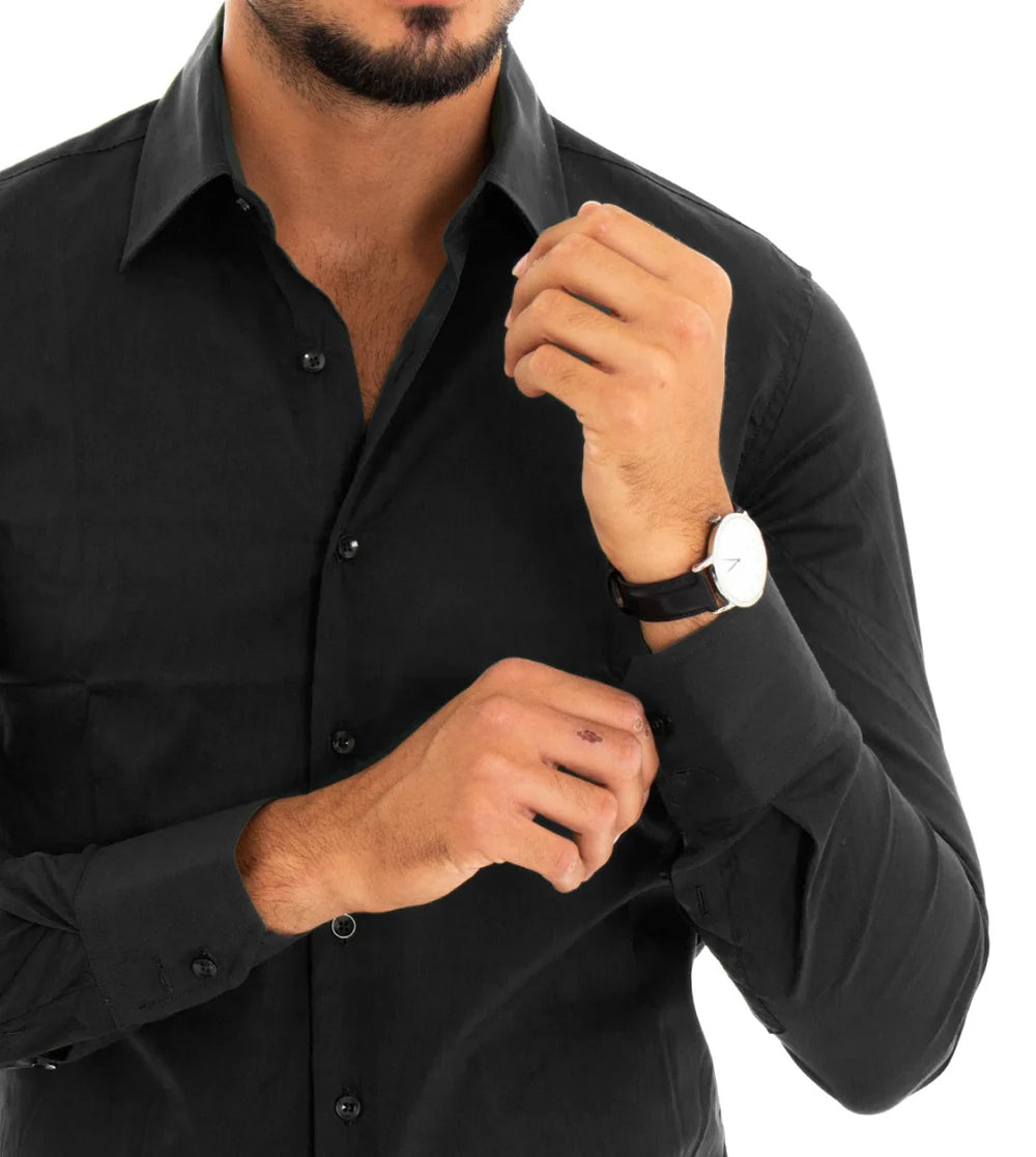 Théodore | Chemise Homme Slim Fit en Coton Classique