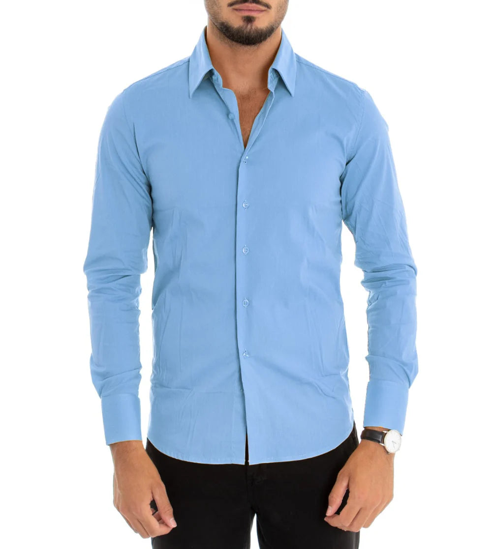 Théodore | Chemise Homme Slim Fit en Coton Classique