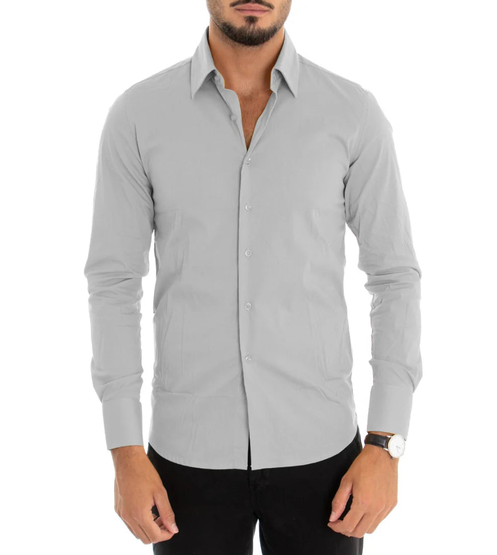 Théodore | Chemise Homme Slim Fit en Coton Classique