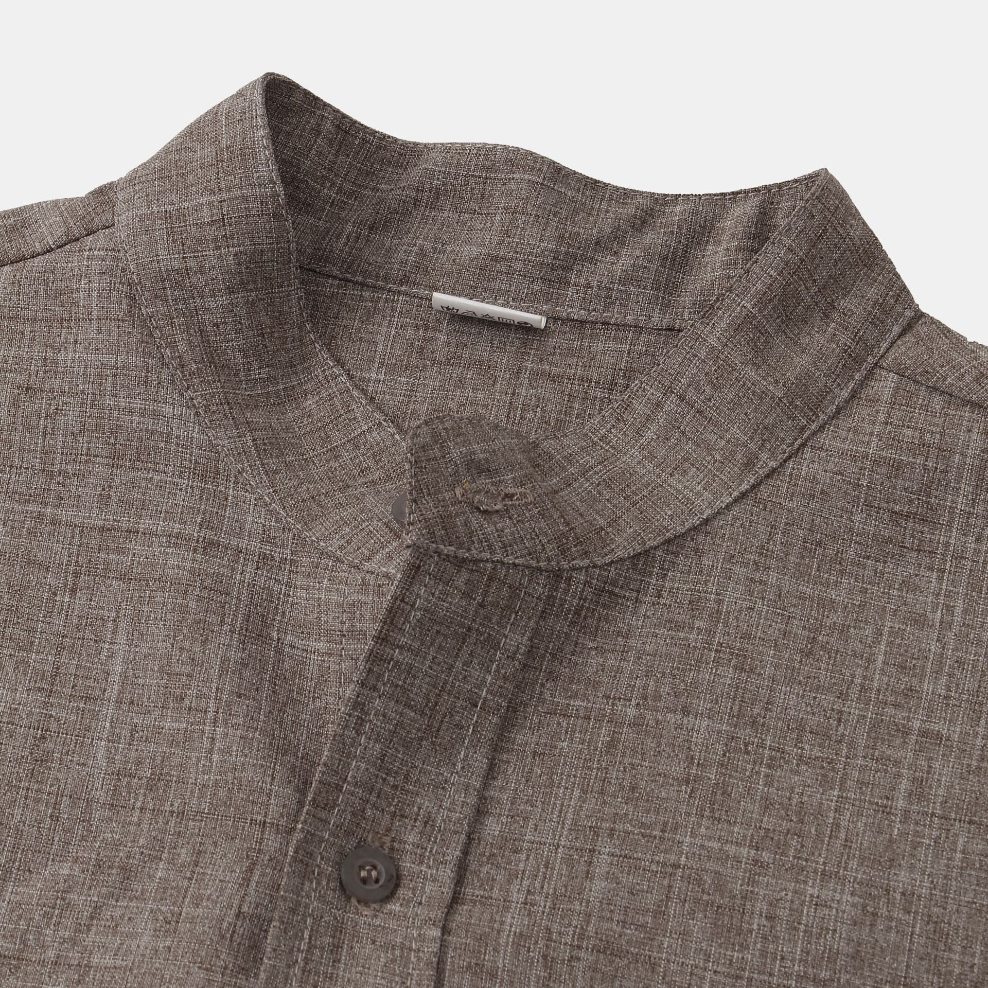 Laurent™ | Chemise en coton unie avec boutons