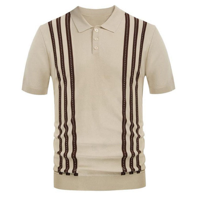 Laurent™ | Polo décontracté rayé