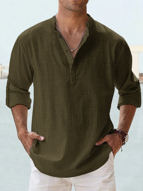 Leon - Chemise en Lin Respirante