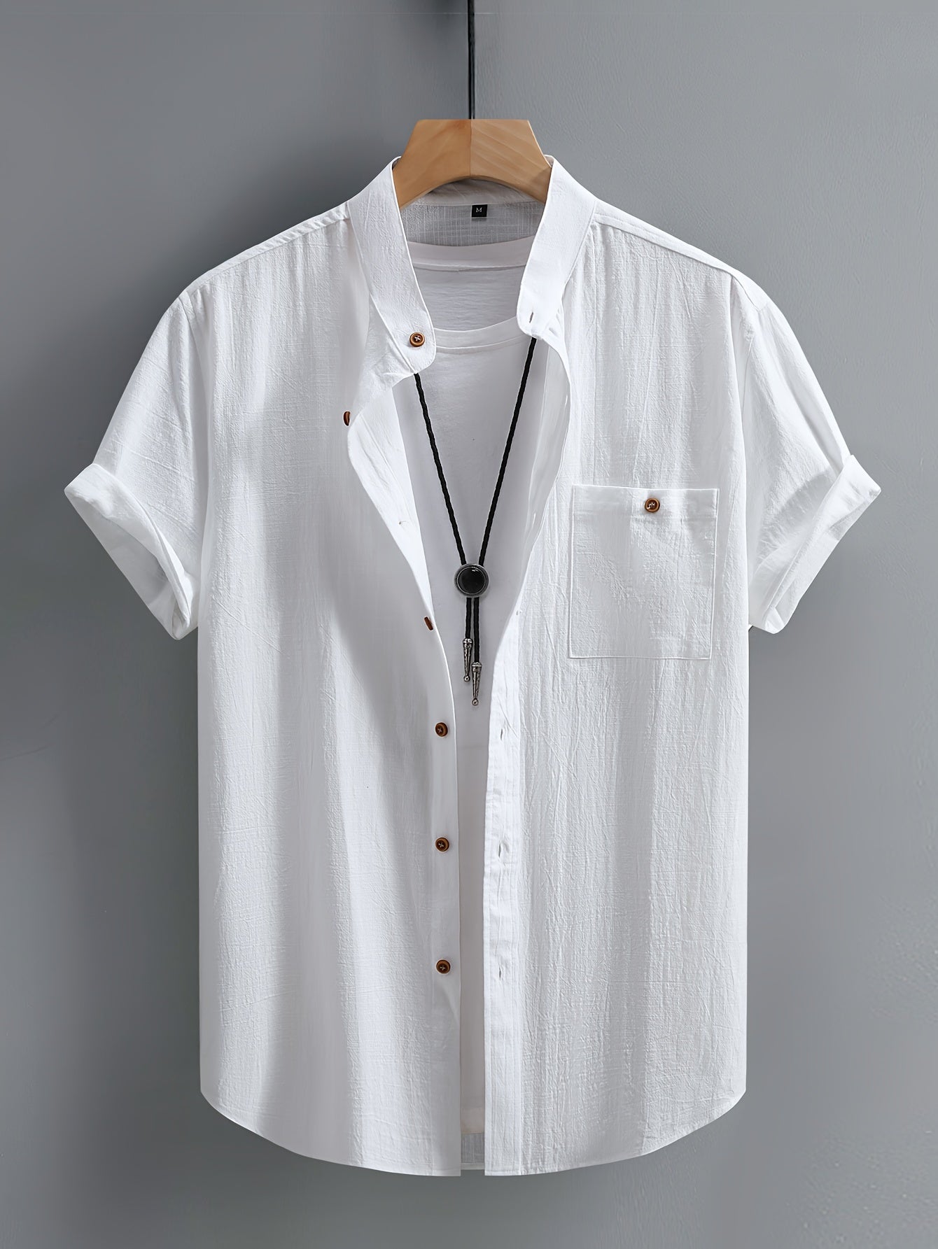 Laurent™ | Chemise Col Ouvert Moderne