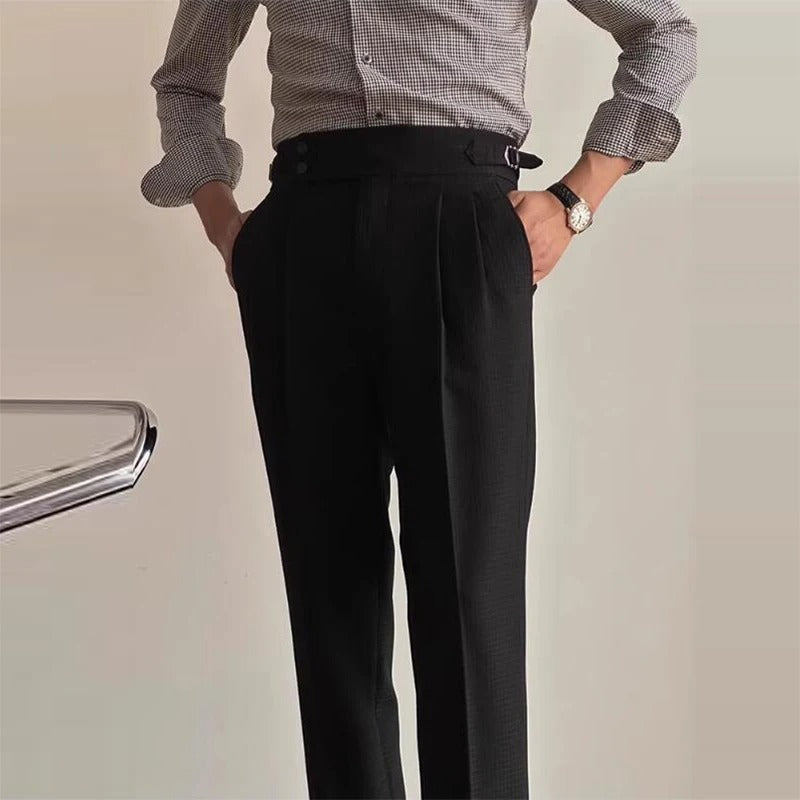 London Edit™ | Waffle Weave Gurkha Pants
