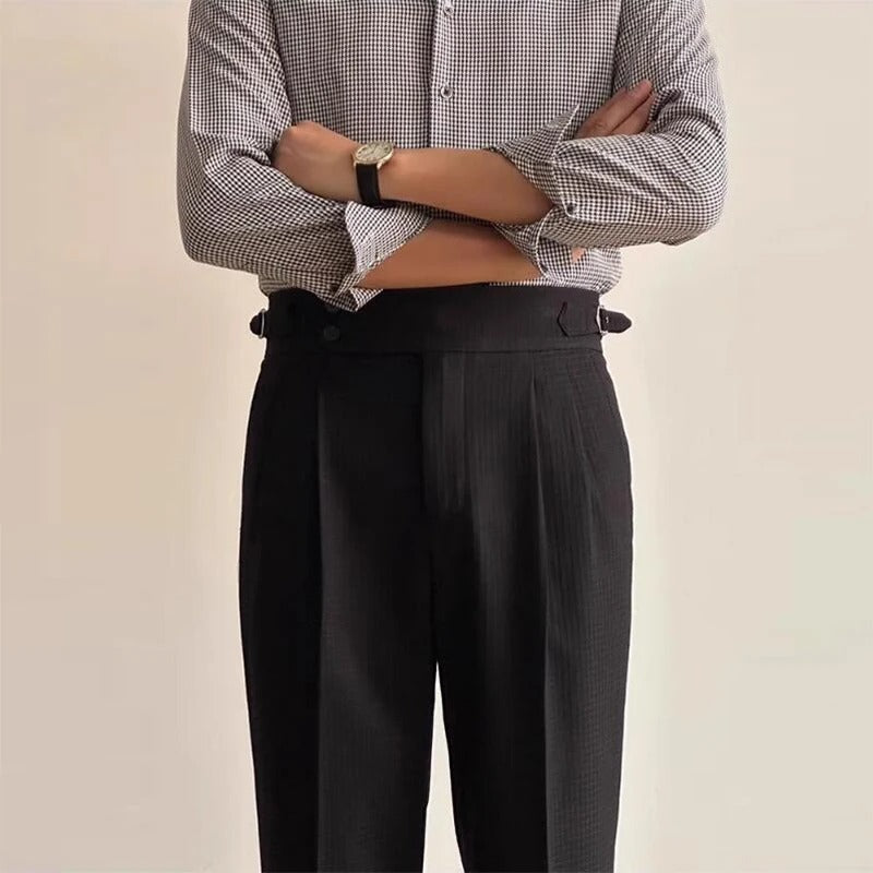London Edit™ | Waffle Weave Gurkha Pants