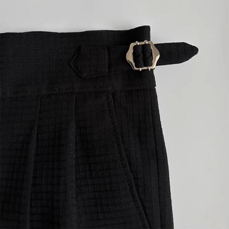 London Edit™ | Waffle Weave Gurkha Pants