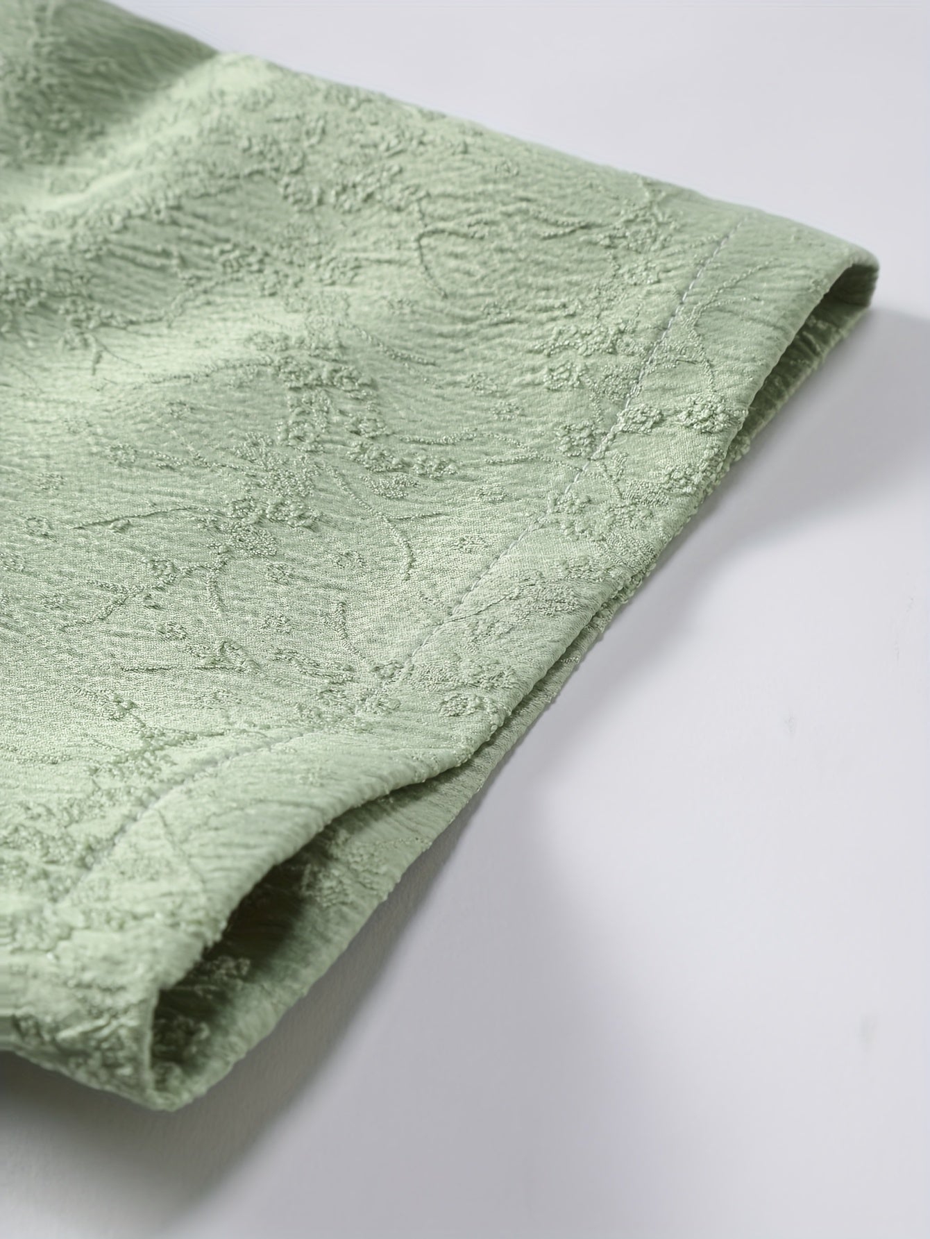 Laurent™ | Chemise Vert Pastel Légère