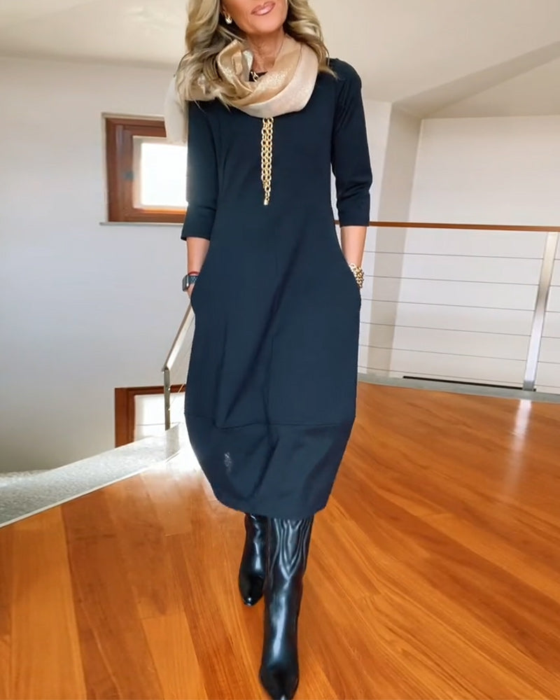 Inès - Robe Élégante et Confortable