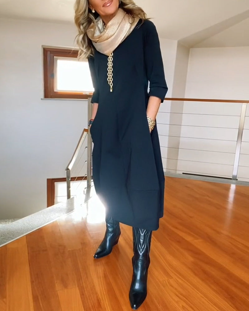 Inès - Robe Élégante et Confortable