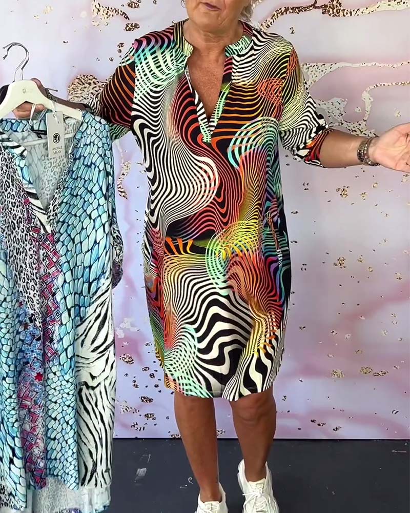 Ria™ | Robe V-coloreé