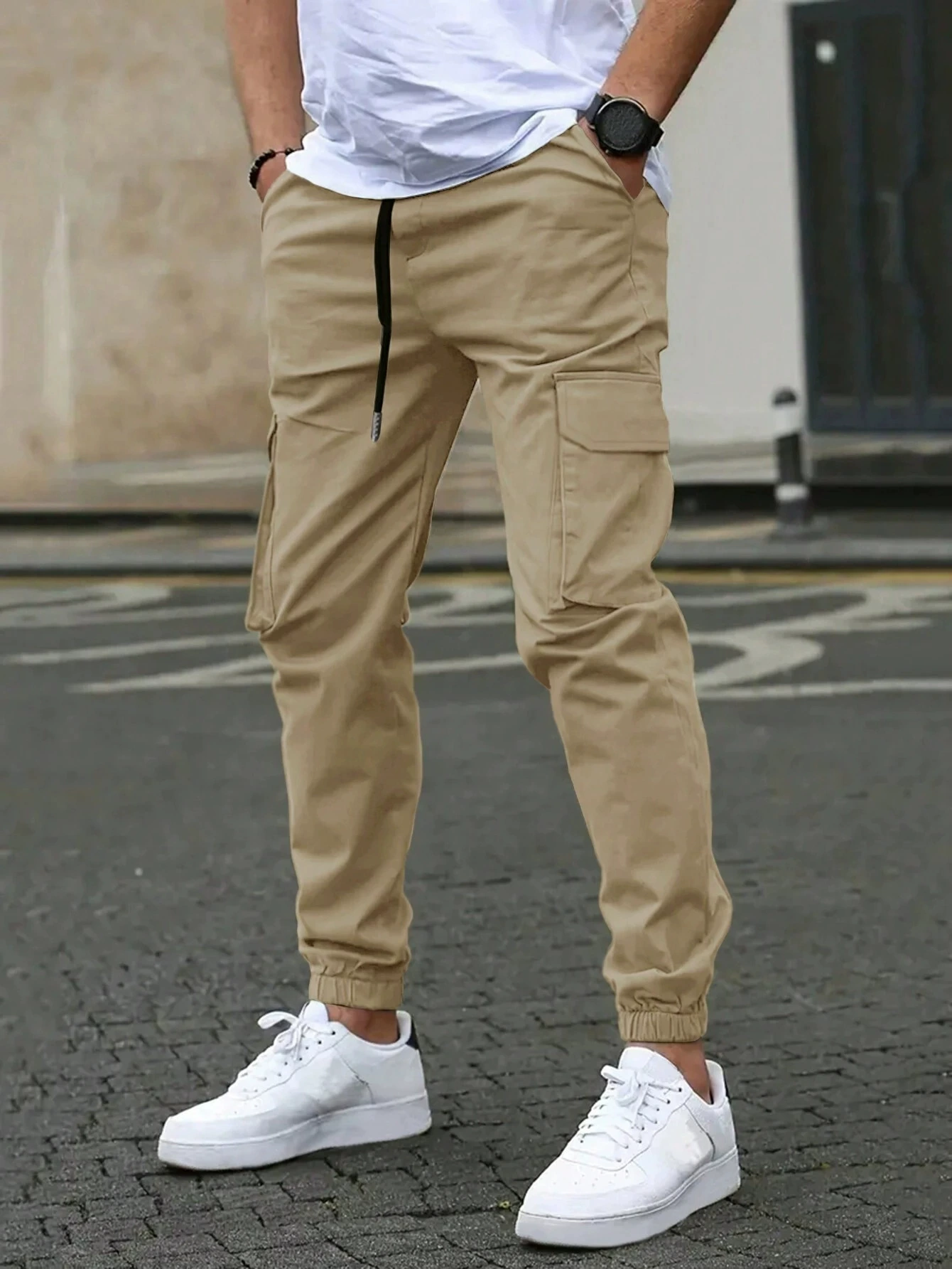 DAVIDE | PANTALONS CARGO JOGGER POUR HOMME