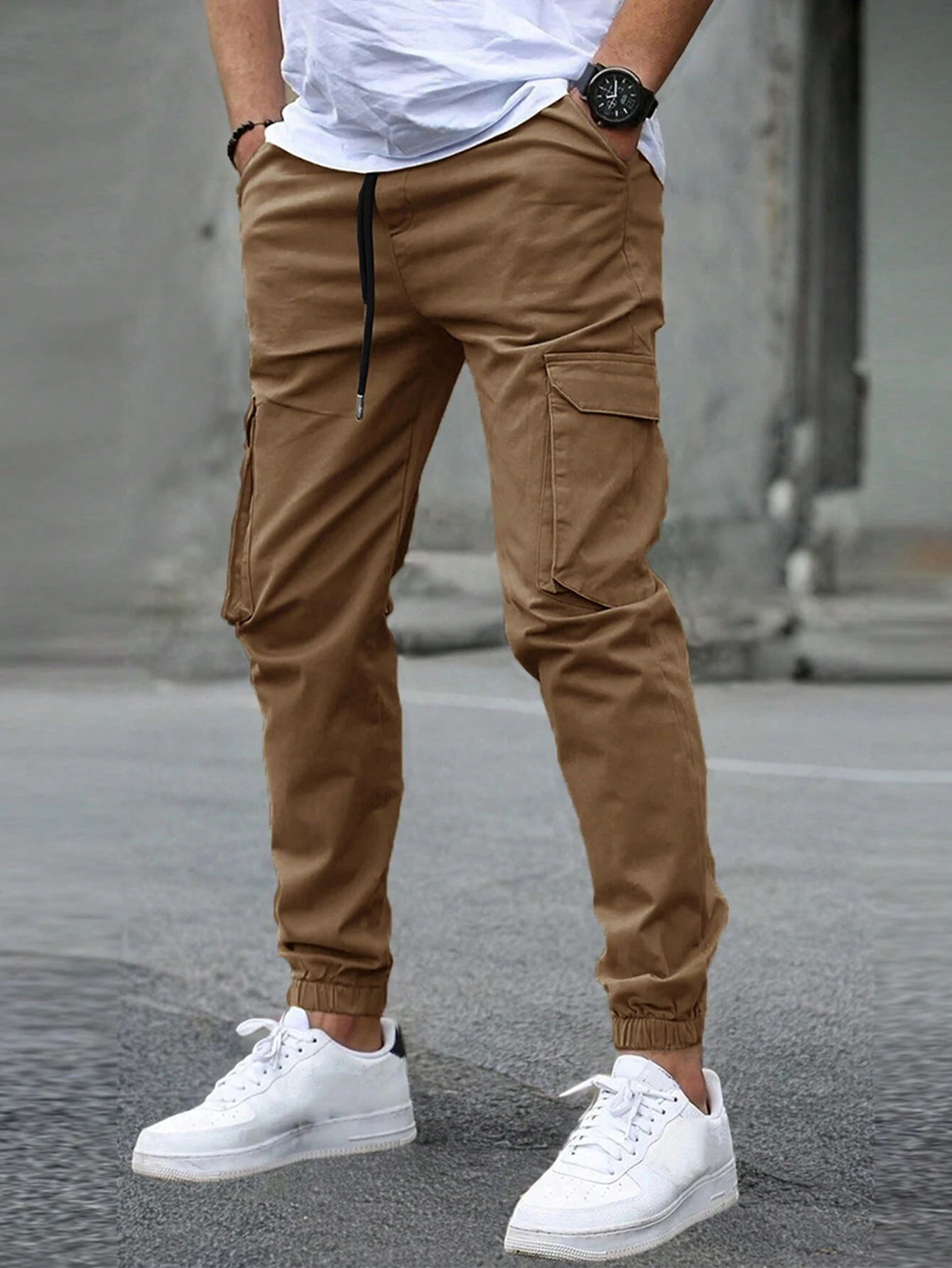 DAVIDE | PANTALONS CARGO JOGGER POUR HOMME