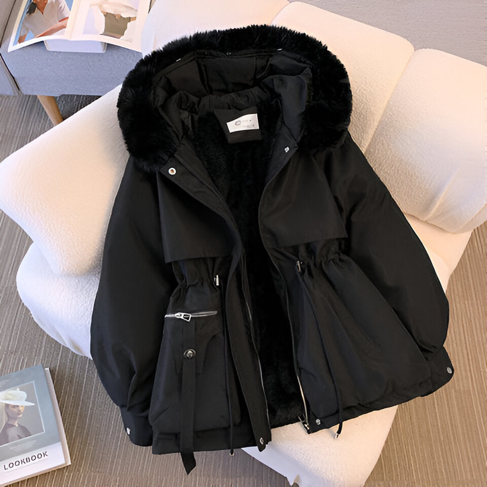 Susie - Veste en Fausse Fourrure avec Doublure Polaire
