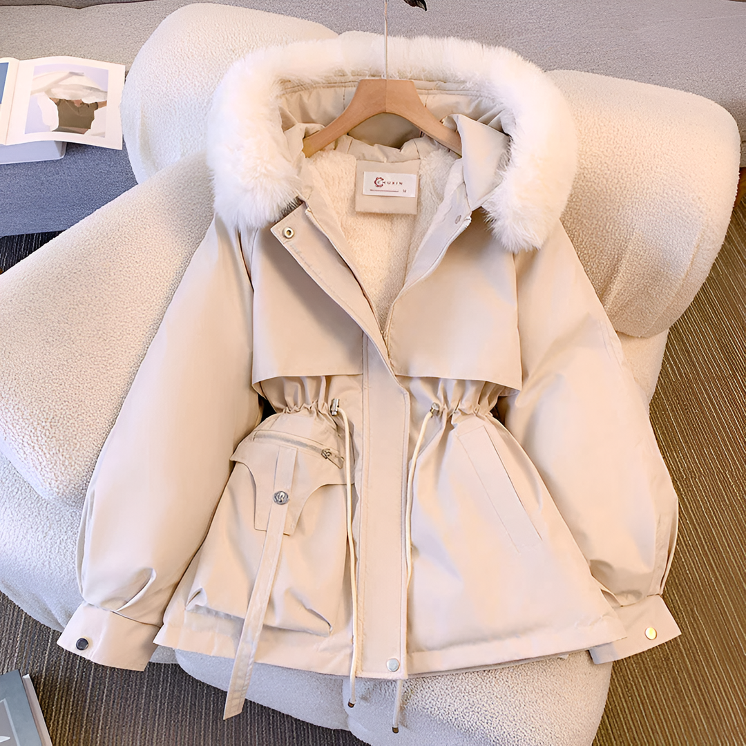 Susie - Veste en Fausse Fourrure avec Doublure Polaire