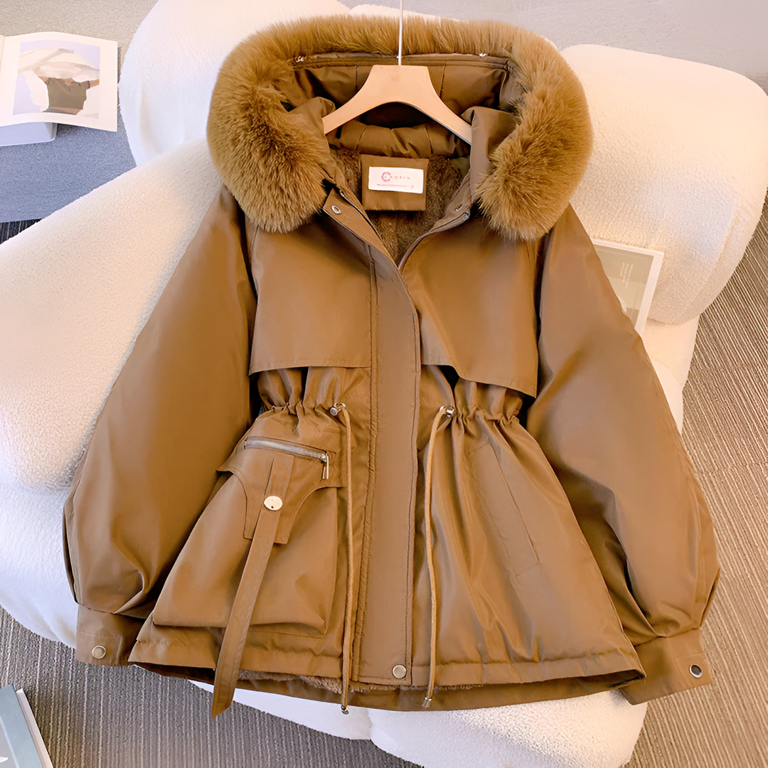 Susie - Veste en Fausse Fourrure avec Doublure Polaire
