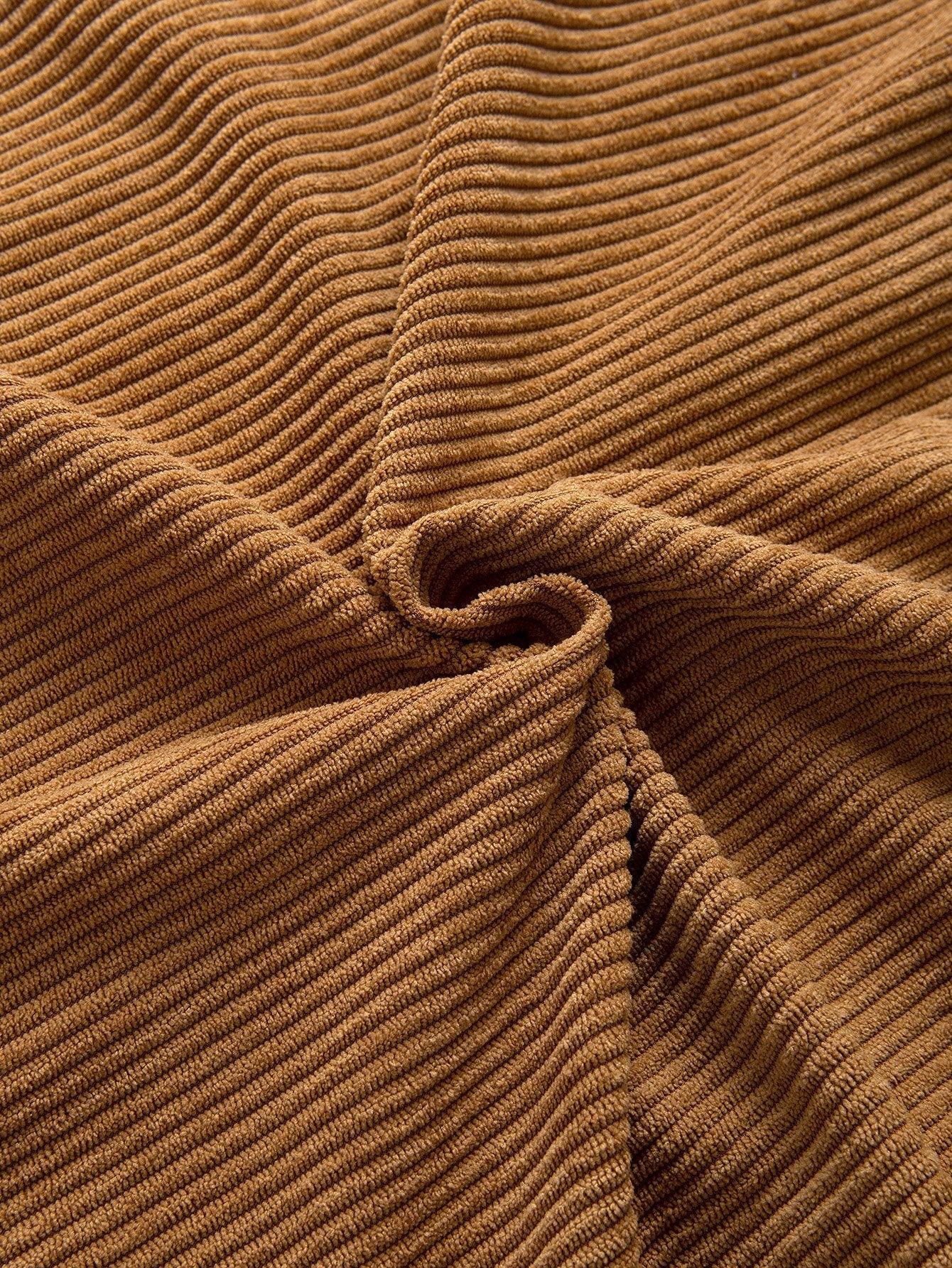 Laurent™ - Chemise à capuche en corduroy colorblock