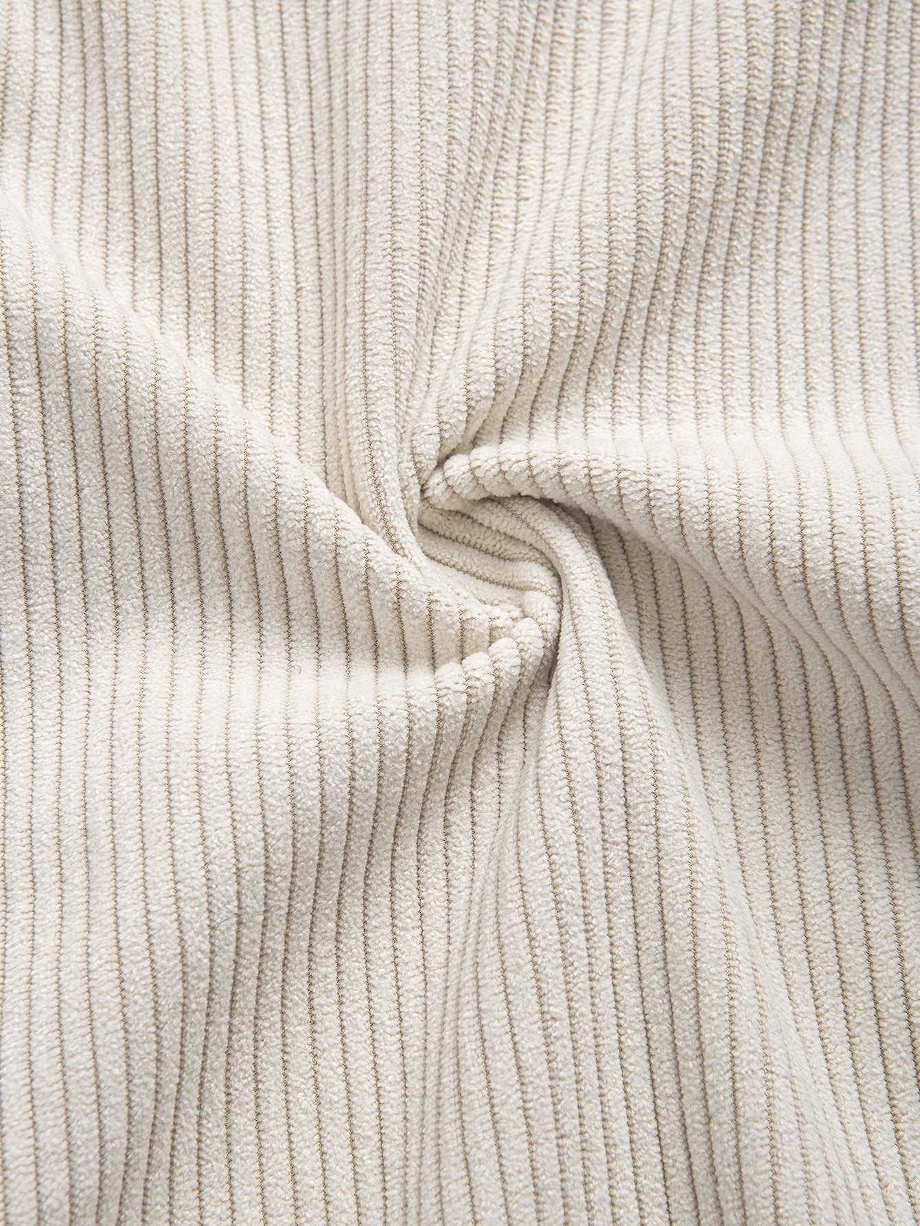 Laurent™ - Chemise en velours côtelé à col montant
