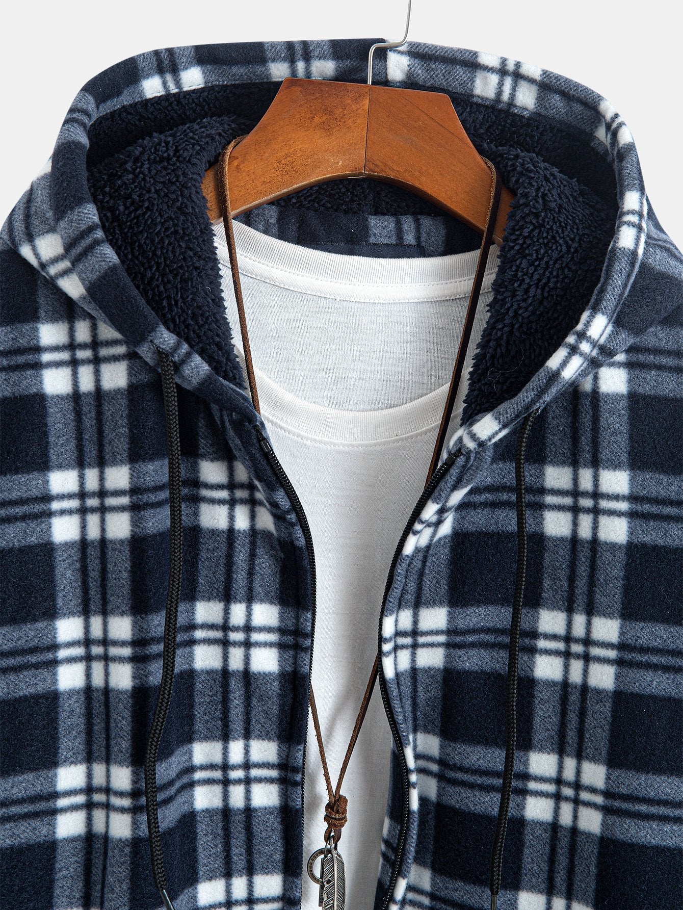 Laurent™ - Hoodie en flanelle doublé polaire Teddy