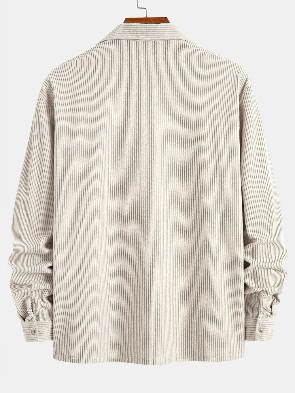 Laurent™ - Chemise à col cubain en velours côtelé