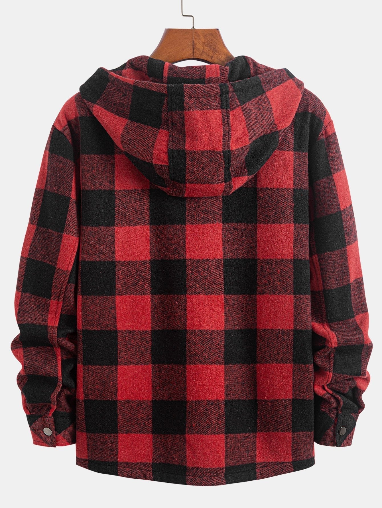 Laurent™ - Chemise à capuche en flanelle polaire doublée