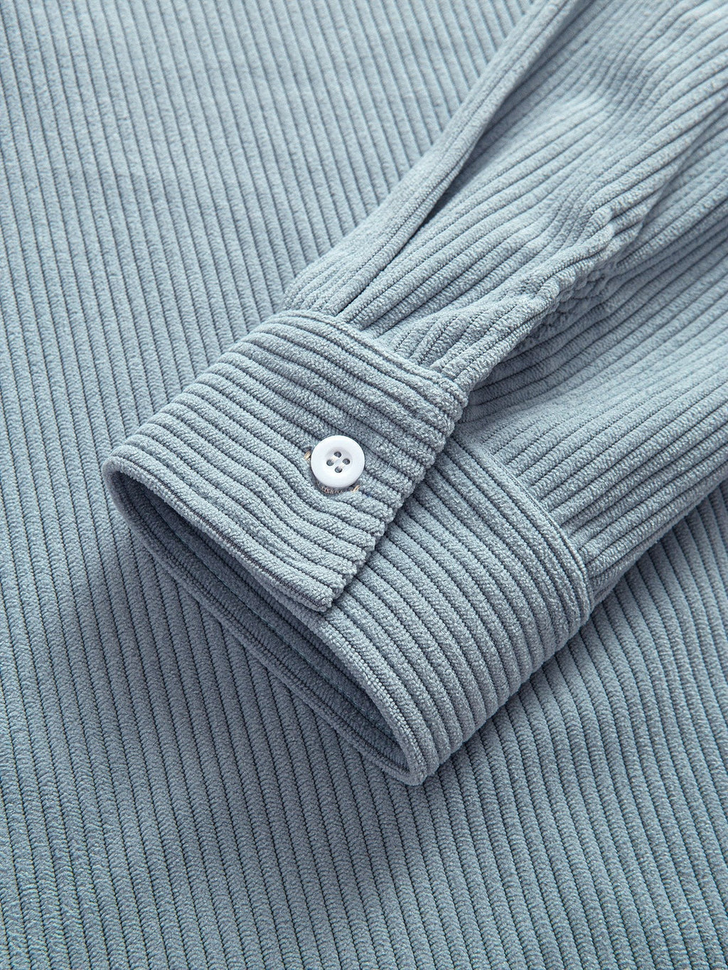 Laurent™ - Chemise en velours côtelé patchwork