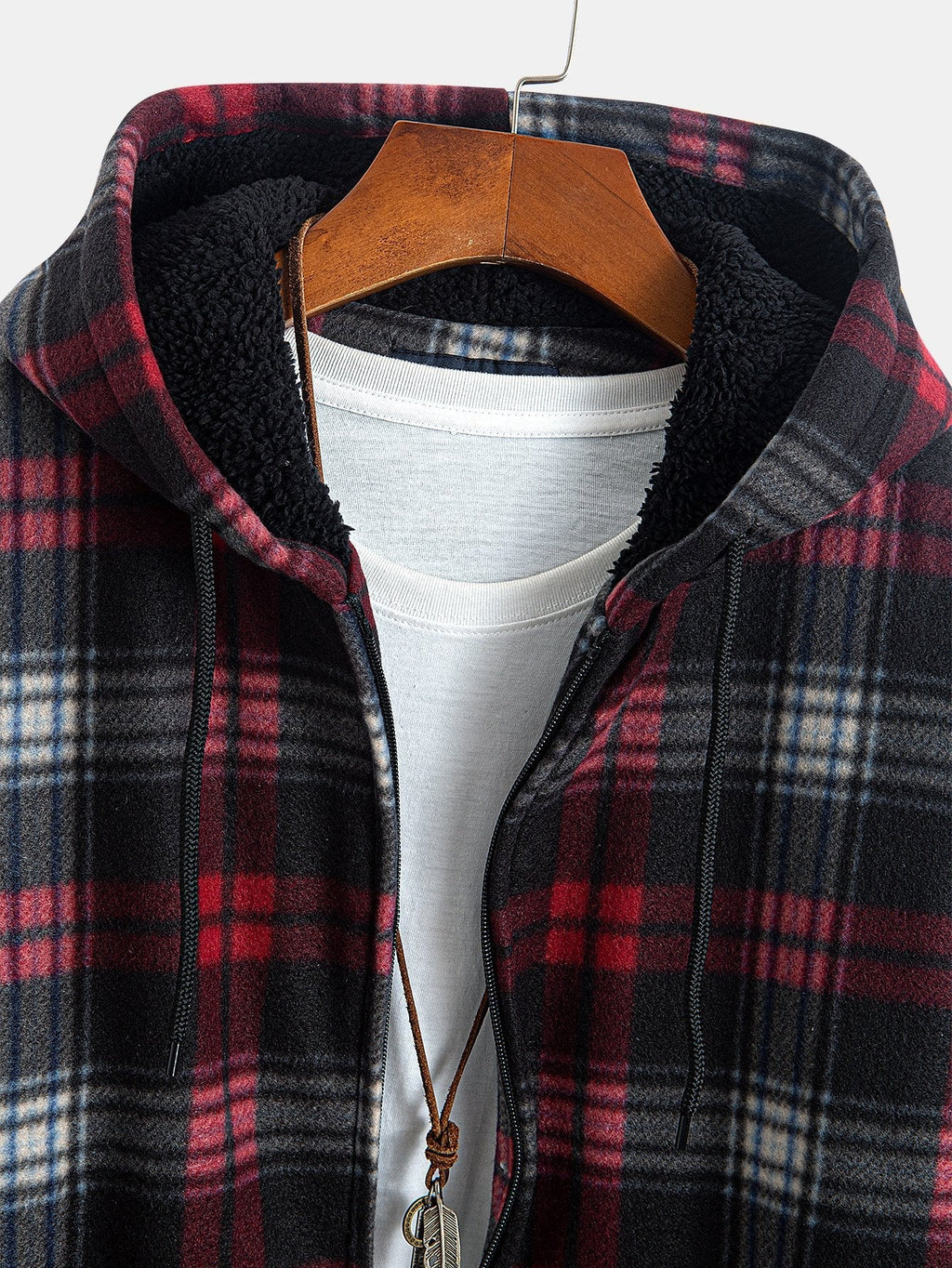 Laurent™ - Hoodie en flanelle doublé polaire